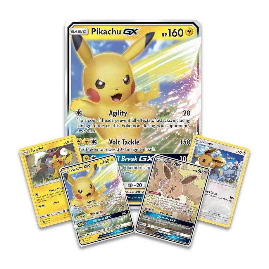 Pokémon  Pikachu GX & Evoli GX Collection Box 