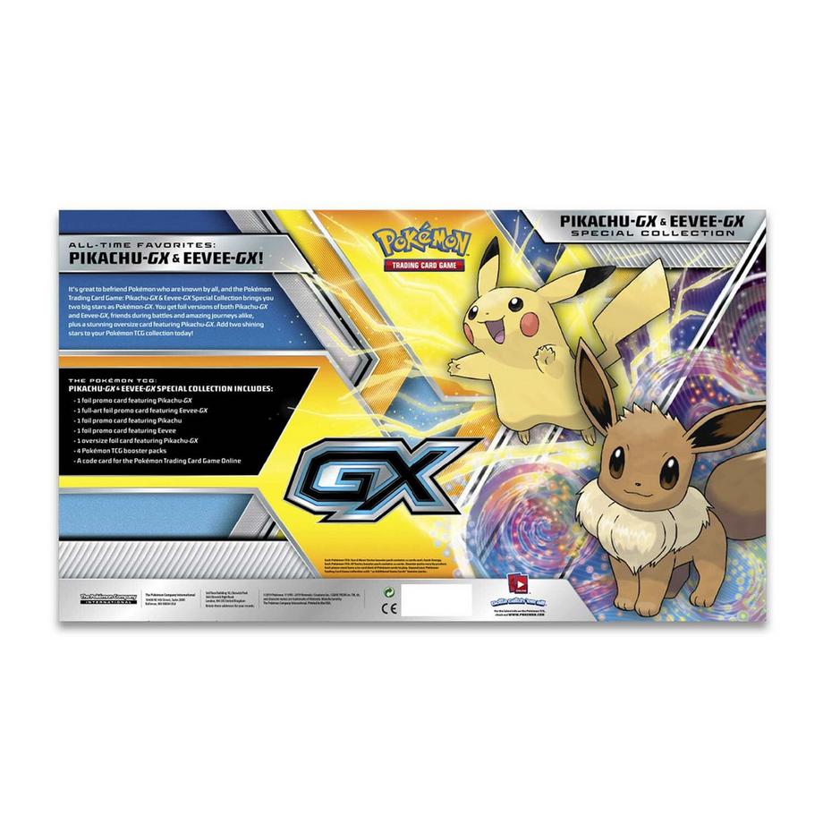 Pokémon  Pikachu GX & Evoli GX Collection Box 