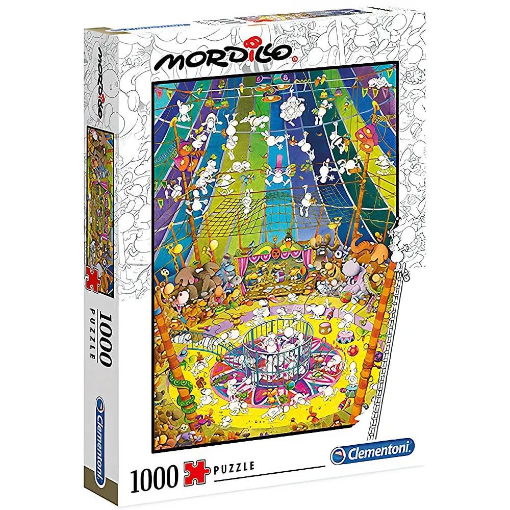 Image of Puzzle Mordillo Show (1000Teile) Multicolor