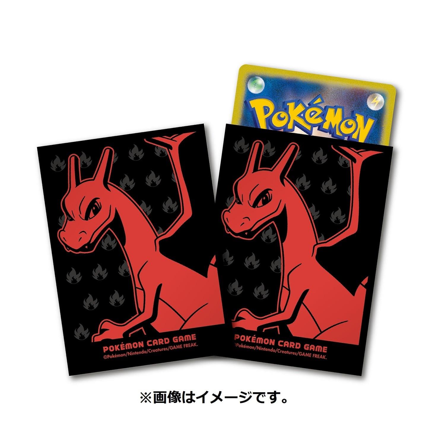 Pokémon  Pokemon Center Deck Sleeves Shield Charizard Premium 