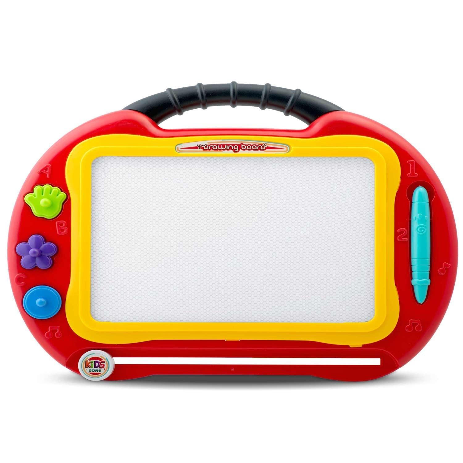 B2X  Zeichentisch mit Tafel für Kinder - Ricokids (rot) 