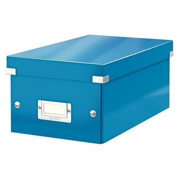 LEITZ Click & Store DVD-Box 60420036 blau 206x135x320mm