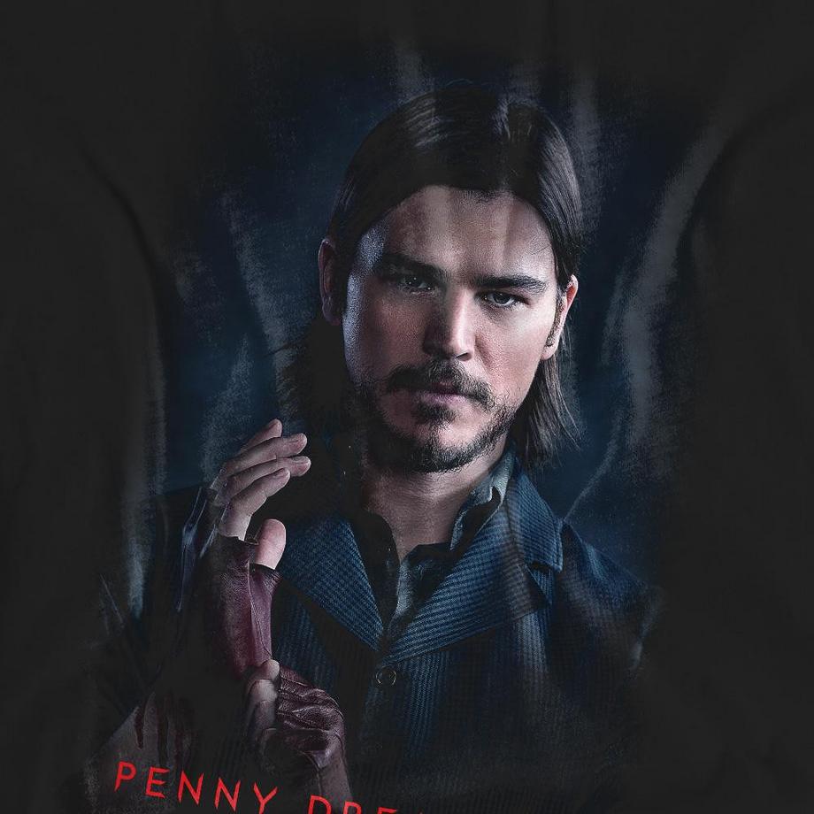 Penny Dreadful T-shirt Stampa Grafica Ethan Chandler  