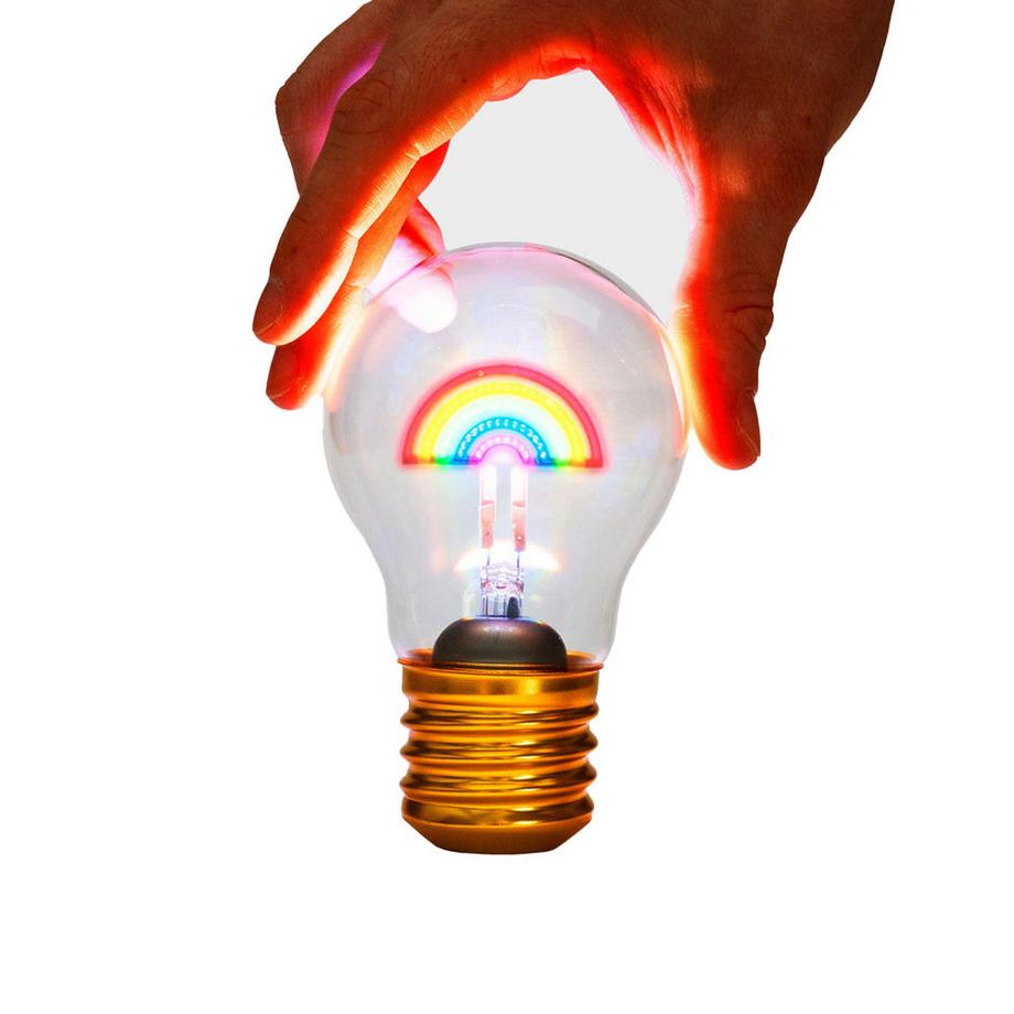 Kabellose LED Glühbirne Regenbogen