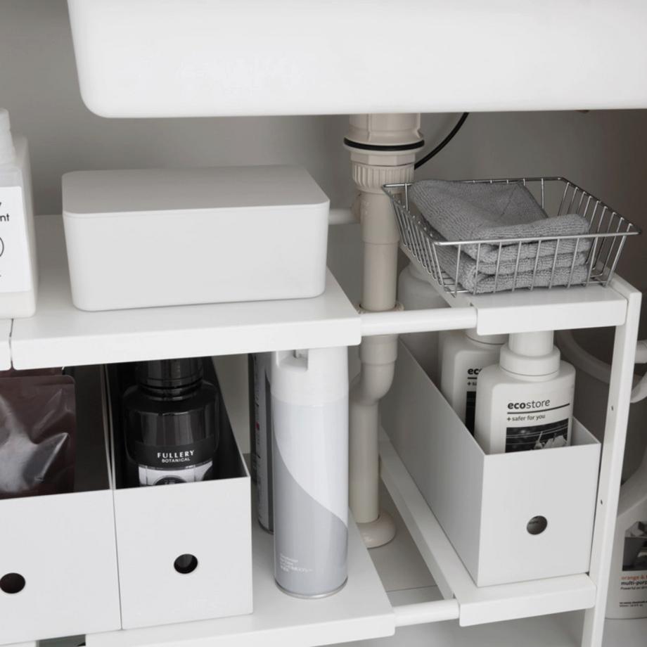 Yamazaki Yamazaki TOWER Étagère extensible - Blanc  