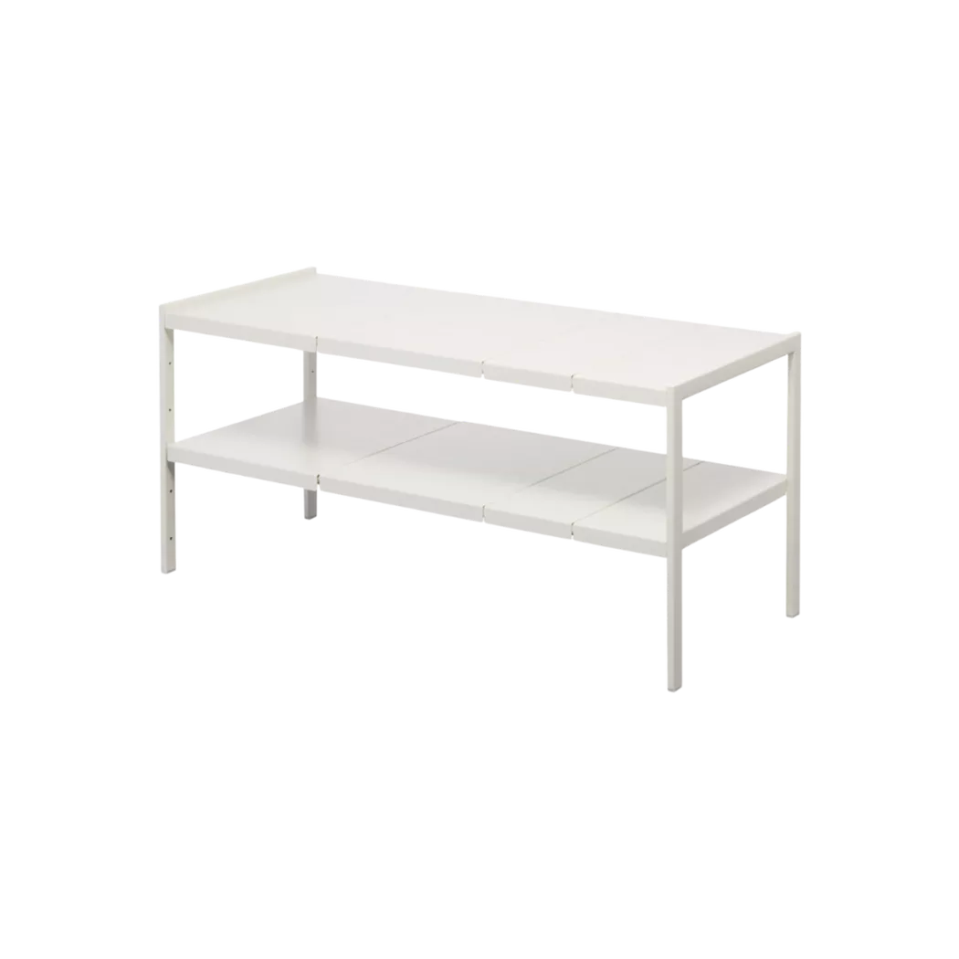 Yamazaki - TOWER Regal ausziehbar   Weiss, One Size