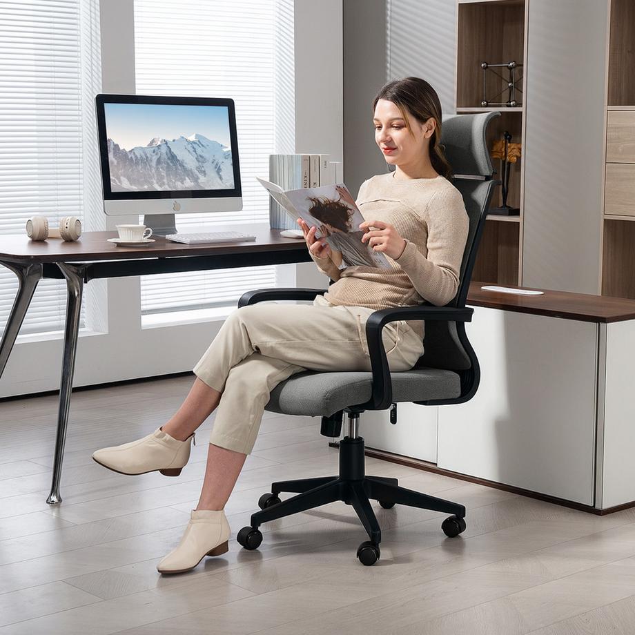 HOMCOM Chaise de bureau  