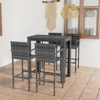 VidaXL Bar-set poly-rattan  