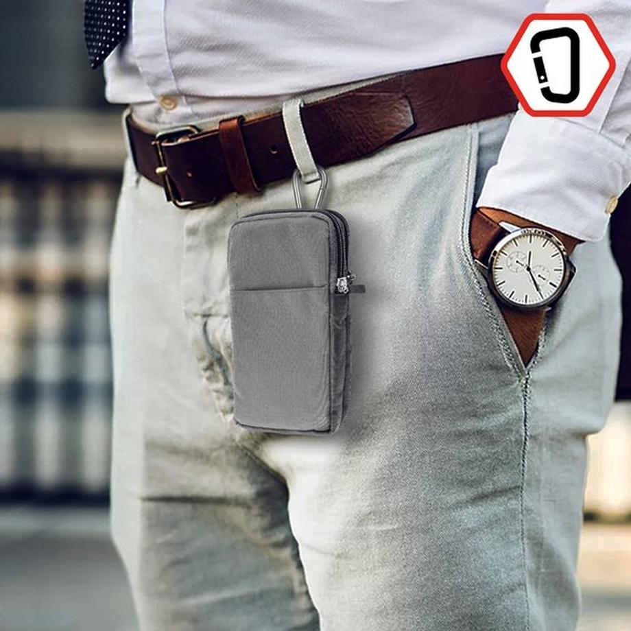 Avizar  Borsello da cintura + Moschettone 