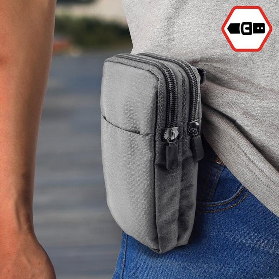 Avizar  Borsello da cintura + Moschettone 