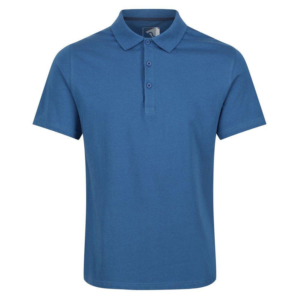 Image of Poloshirt Sinton Herren Blau Denim S