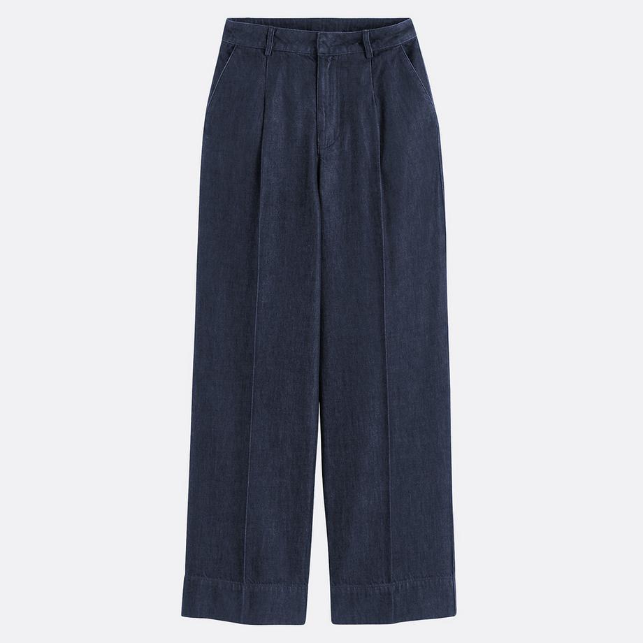 La Redoute Collections Pantaloni Larghi in Denim  
