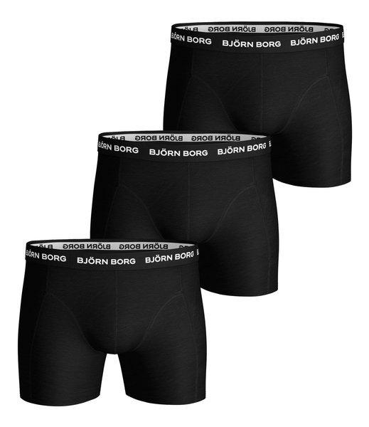 Image of Boxershort 3er Pack Stretch Herren Grau M