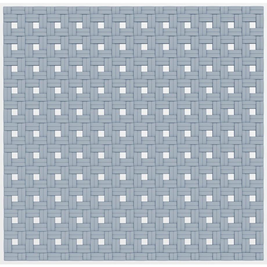 diaqua  Tapis bain antidérapant Basky argent 