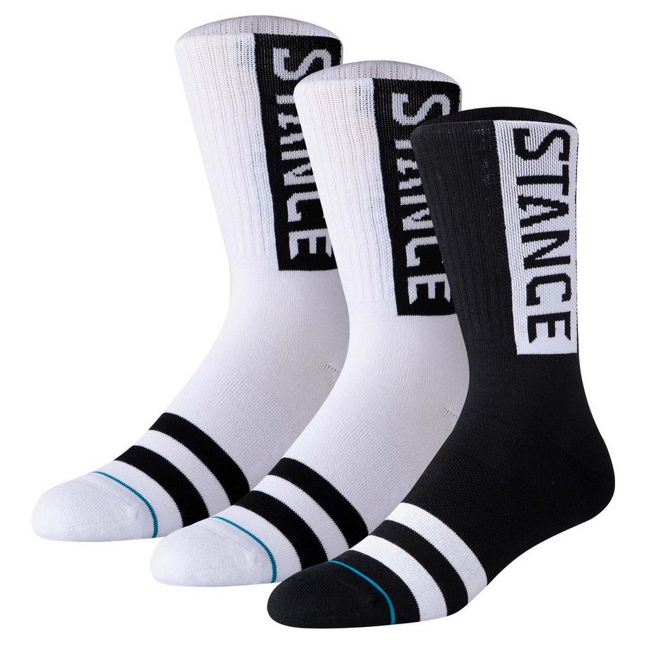 Socken  3er Pack Bequem sitzend-OG Crew