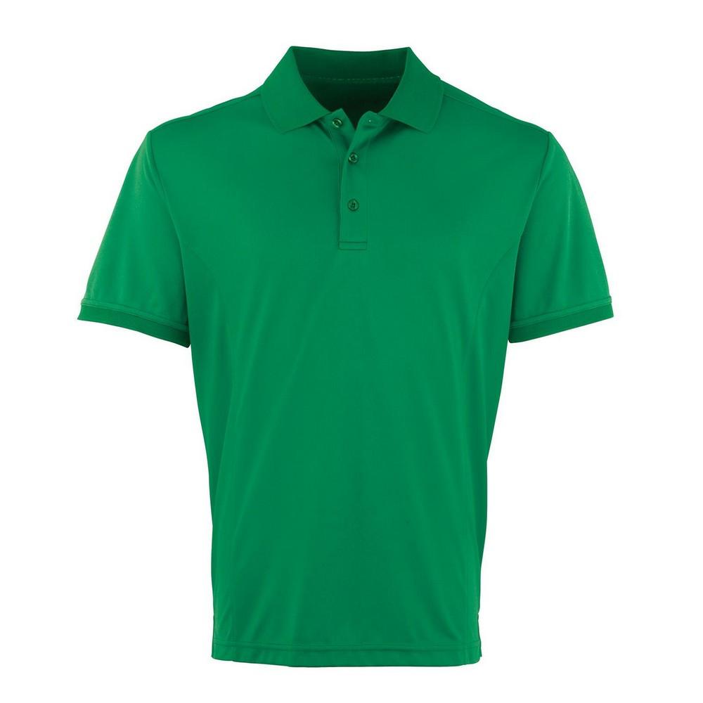 Image of Coolchecker Poloshirt Herren Grün 4XL