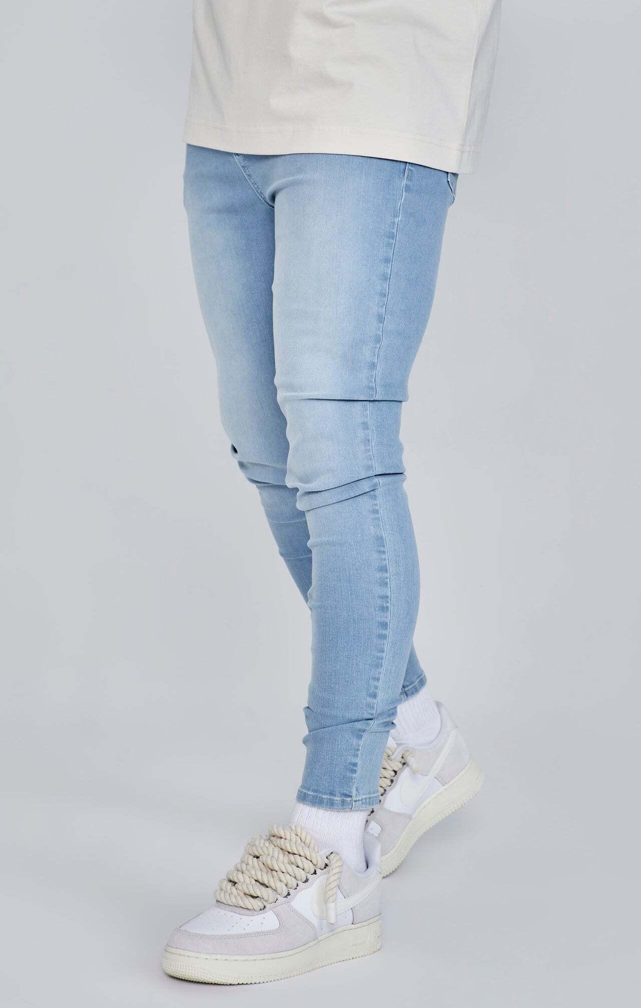 Image of Jeans Skinny Jeans Unisex Blau Denim 34