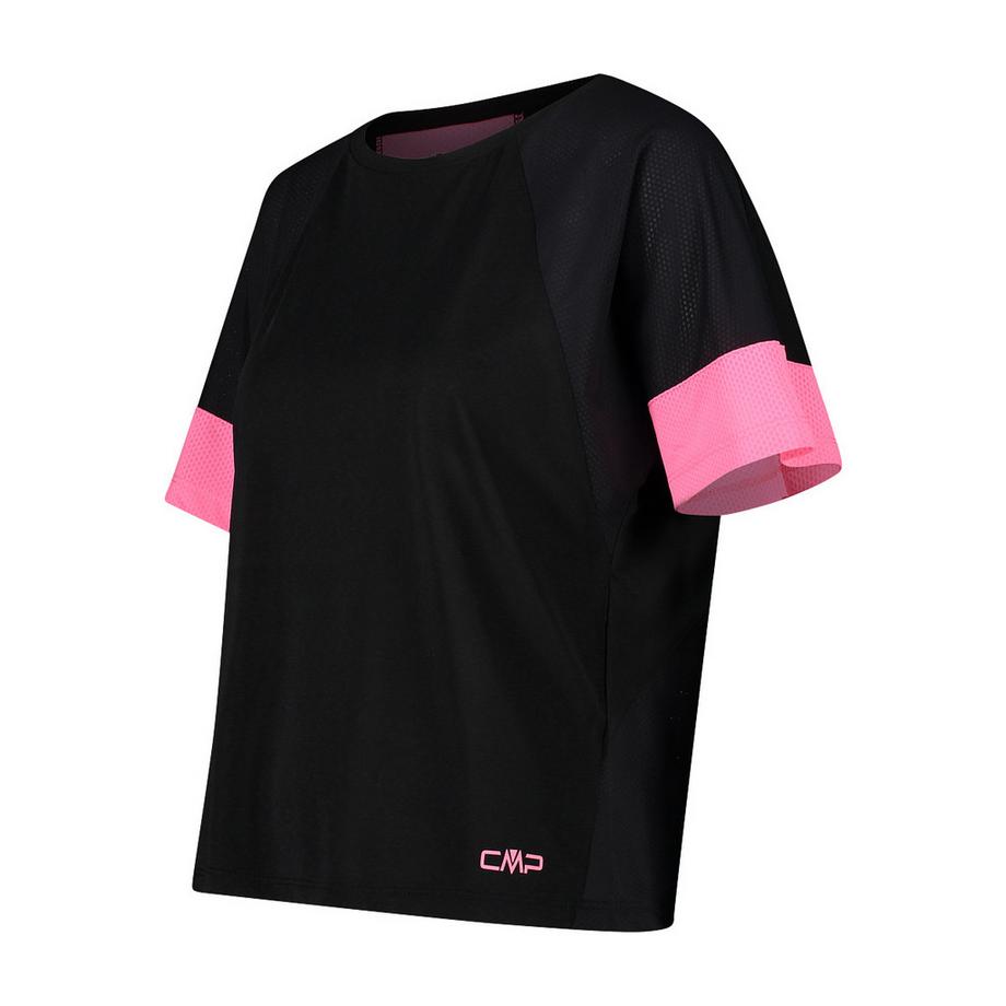 CMP T-shirt Oversize con Inserti in Rete  