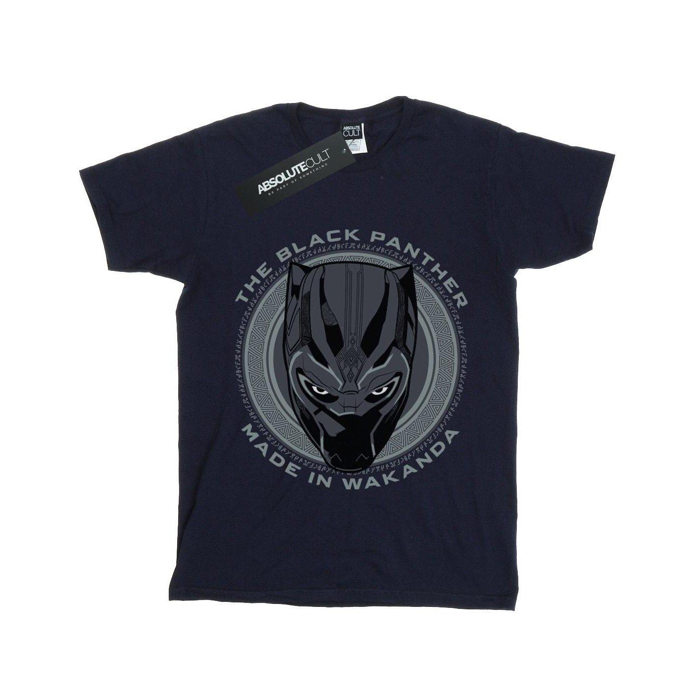 Image of Black Panther Made In Wakanda Tshirt Unisex Marine 116