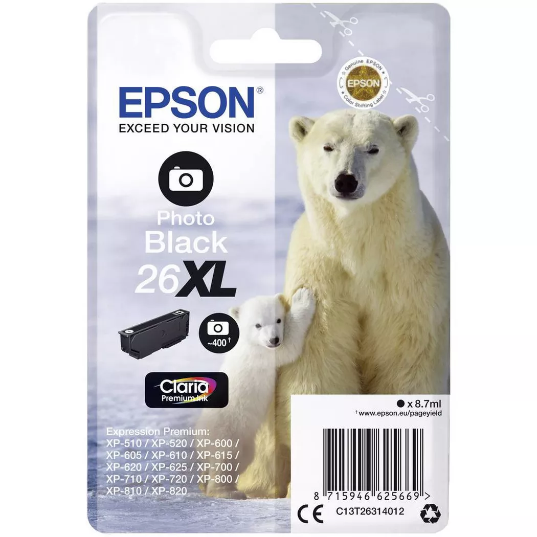 Epson – Tintenpatrone Photo, Multicolor, One Size