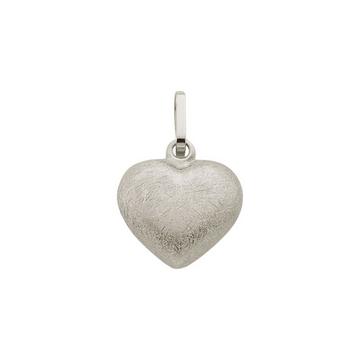 Anhänger Herz Weissgold 750, 15x10mm