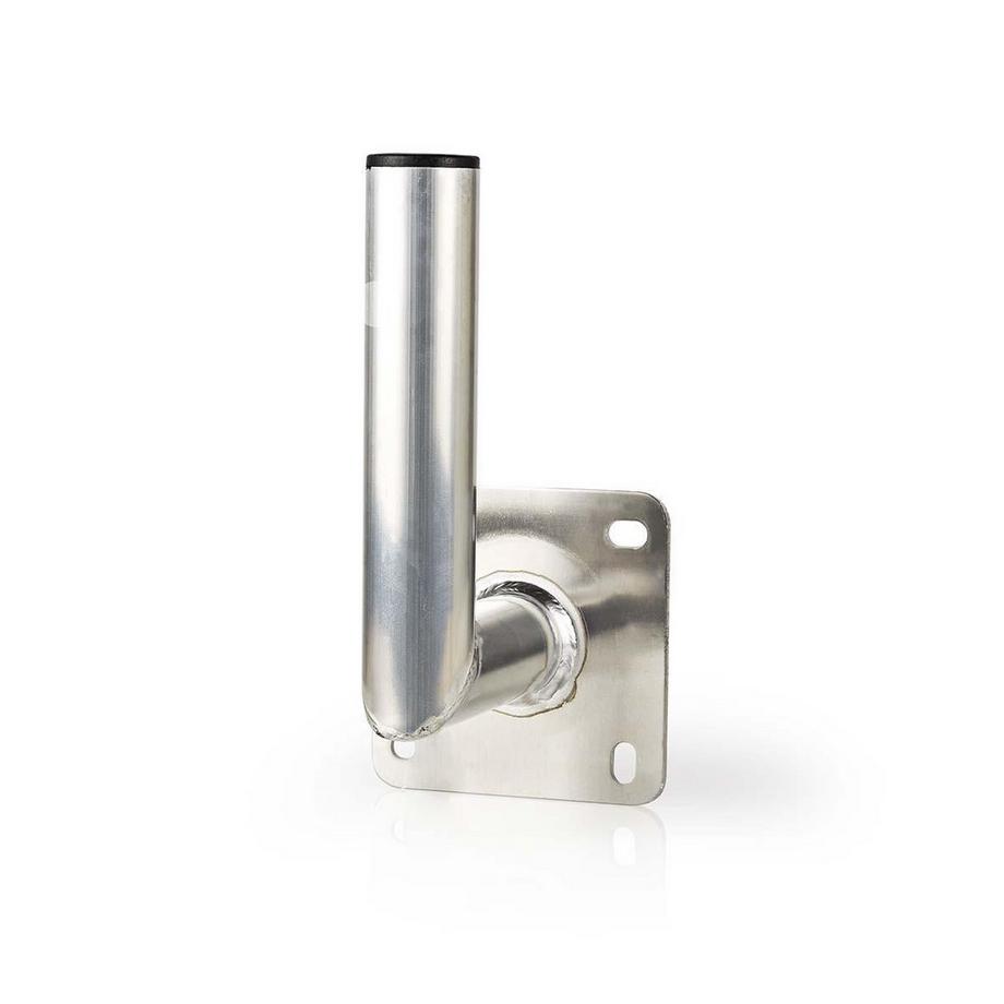 Nedis  Support mural pour satellite | Distance au mur : 150 mm | Diamètre de la pince : 50 mm | Taille maximale de la parabole : 100 cm | Aluminium | Argent 