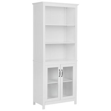 Armoire vitrine en MDF Traditionnel LUSBY