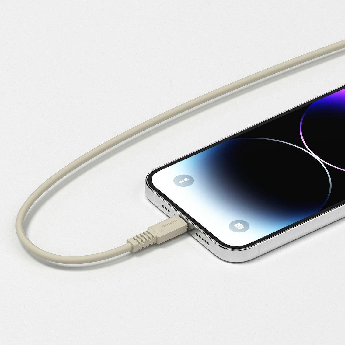 Sharge  USB-C auf Lightning Retro Kabel 