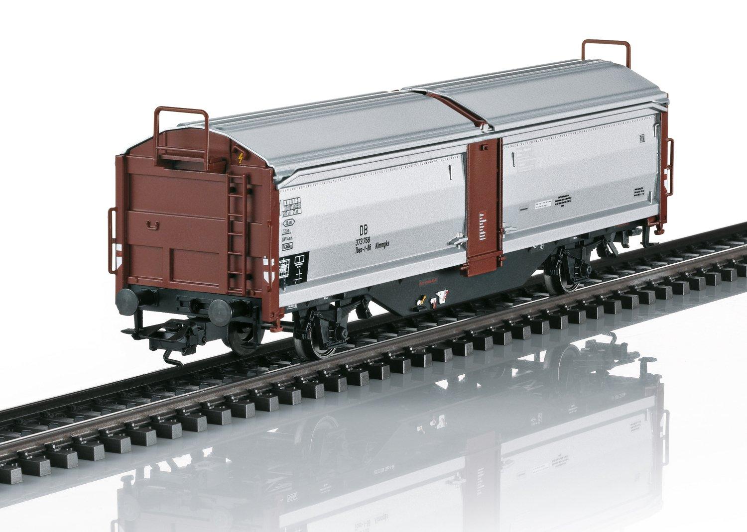 Image of Märklin Schiebedach-Schiebewandwagen-Set Tbes-t-66 Braun