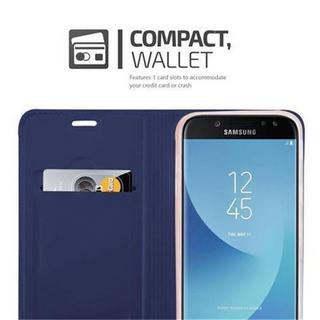 Cadorabo  Housse compatible avec Samsung Galaxy J3 2017 - Coque de protection avec fermeture magnétique, fonction de support et compartiment pour carte 