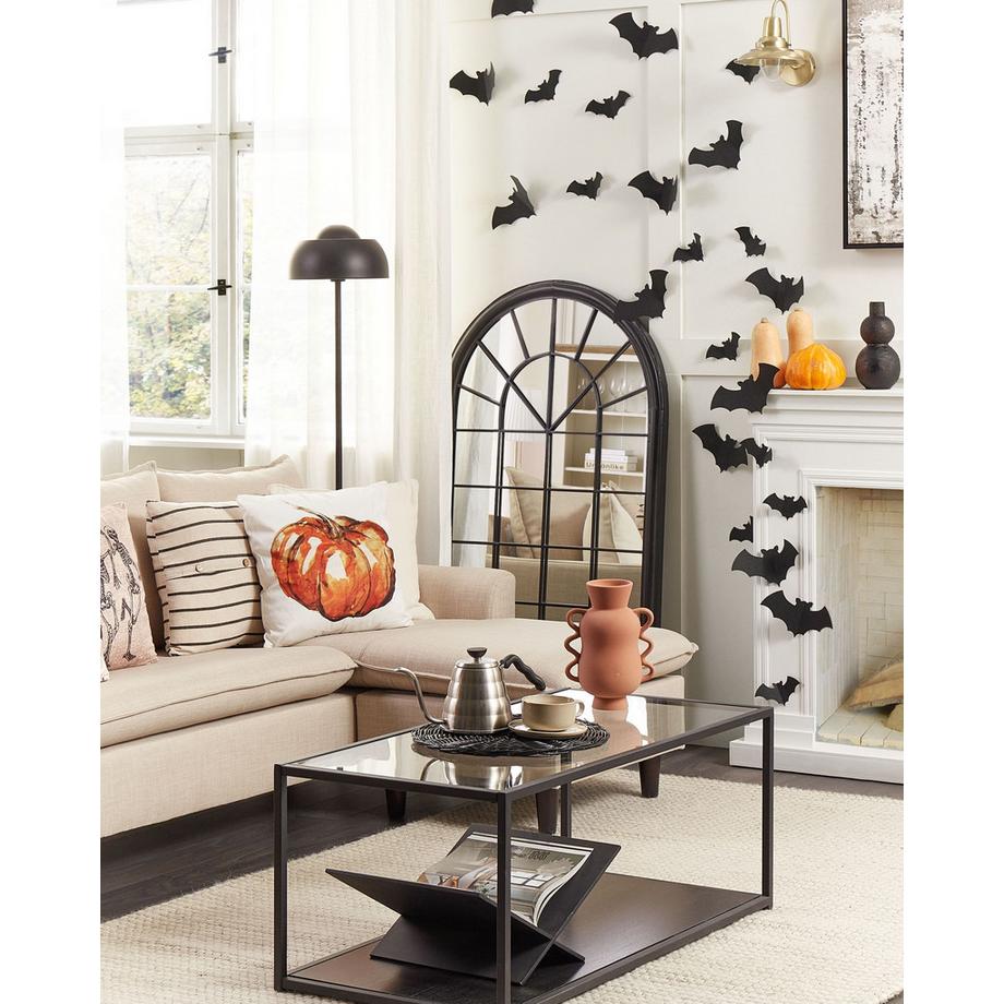 Beliani Set di 2 cuscini en Velluto  CURBITA  