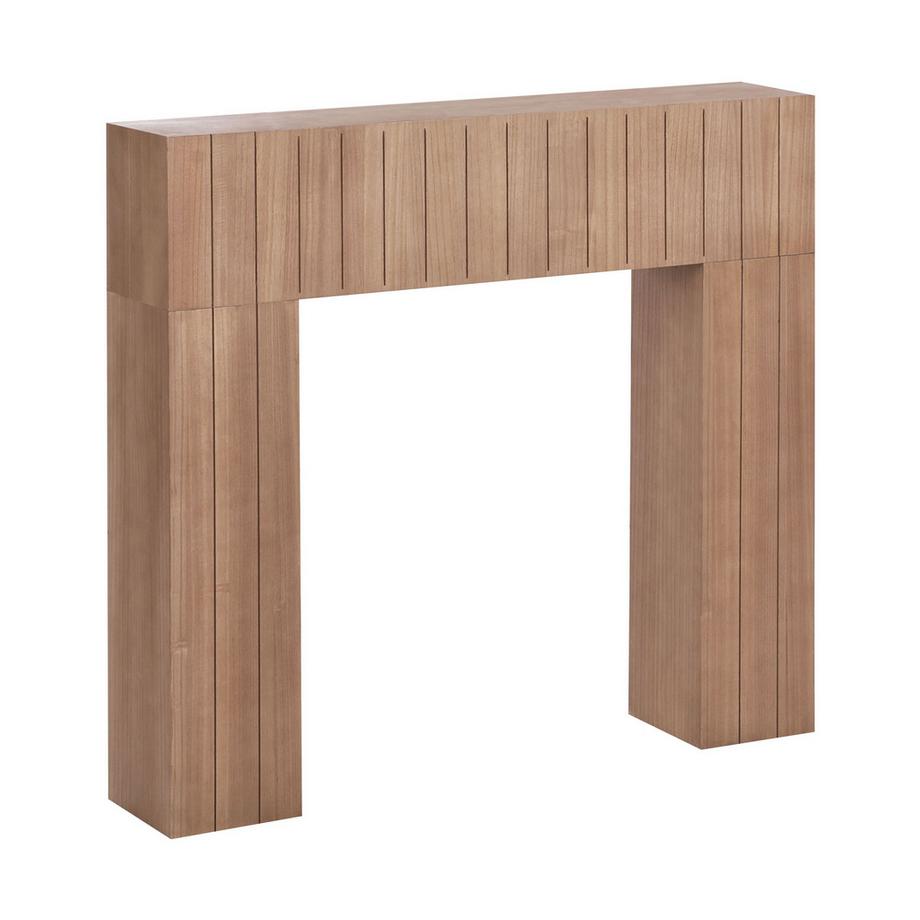 Beliani Kaminumrandung aus MDF-Platte Modern BUNBURY  