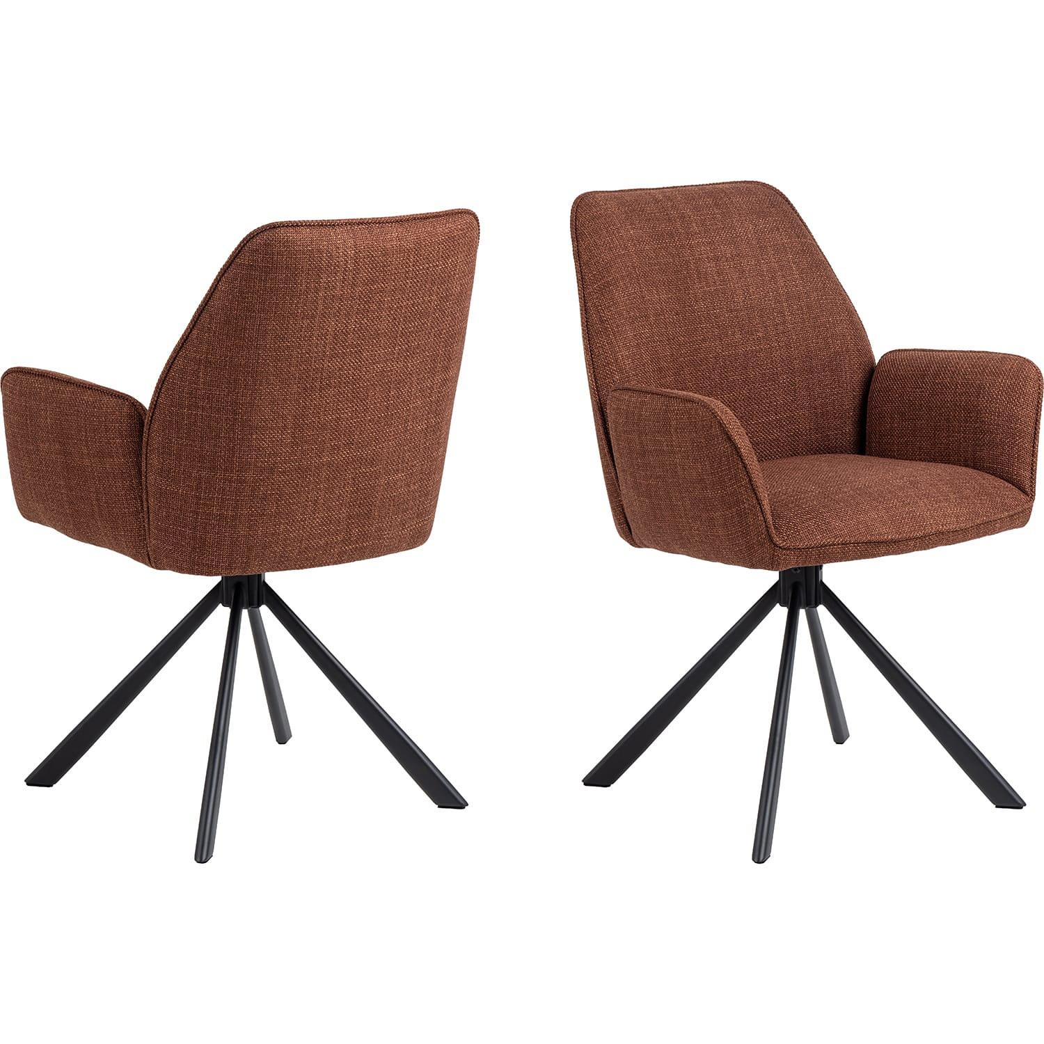 Image of Esszimmerstuhl Gwendolyn terracotta (1 Stück) Esszimmerstuhl Gwendolyn terracotta (1 Stück)