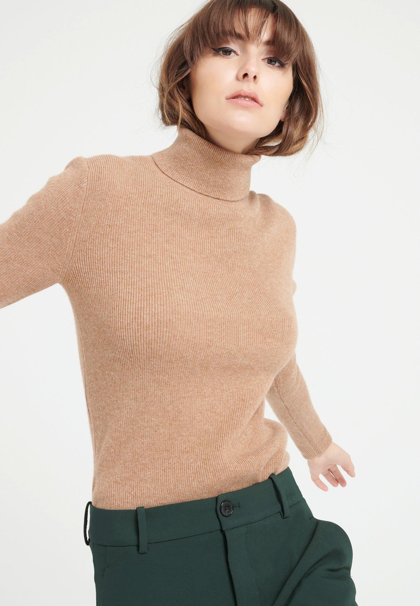 Studio Cashmere8  LILLY 17 Maglia dolcevita - 100% cashmere 