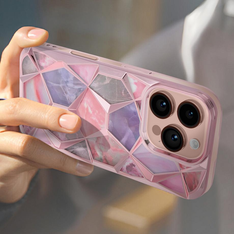 Avizar  Coque iPhone 16 Pro Twinki Rose 