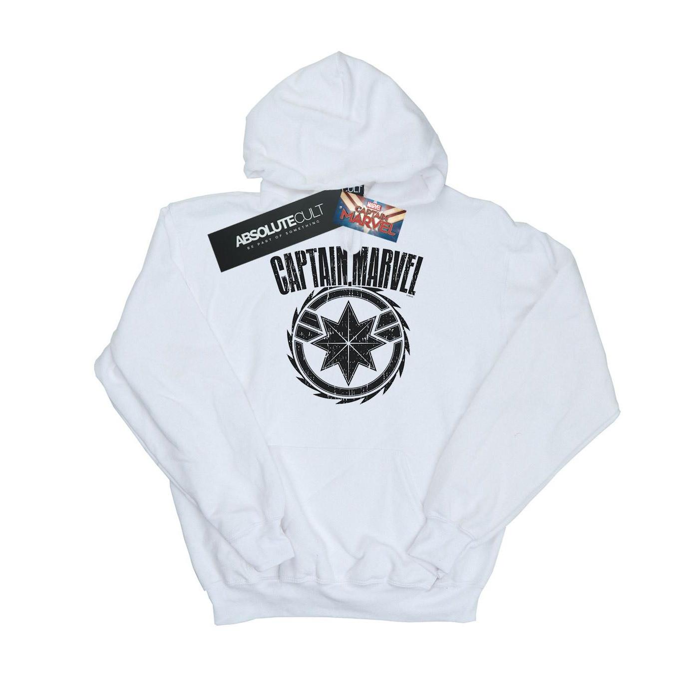 Image of Captain Blade Emblem Kapuzenpullover Mädchen Weiss 128