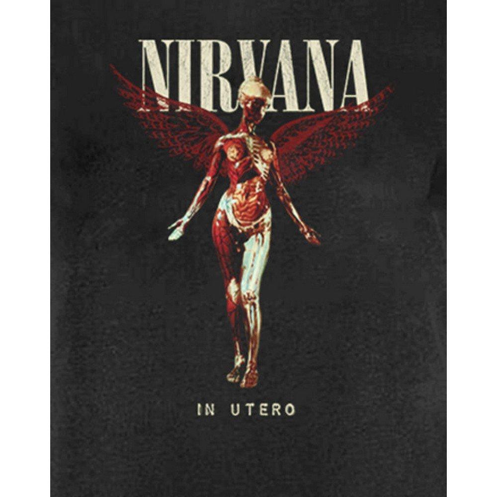 Image of In Utero Tshirtkleid Damen Charcoal Black L