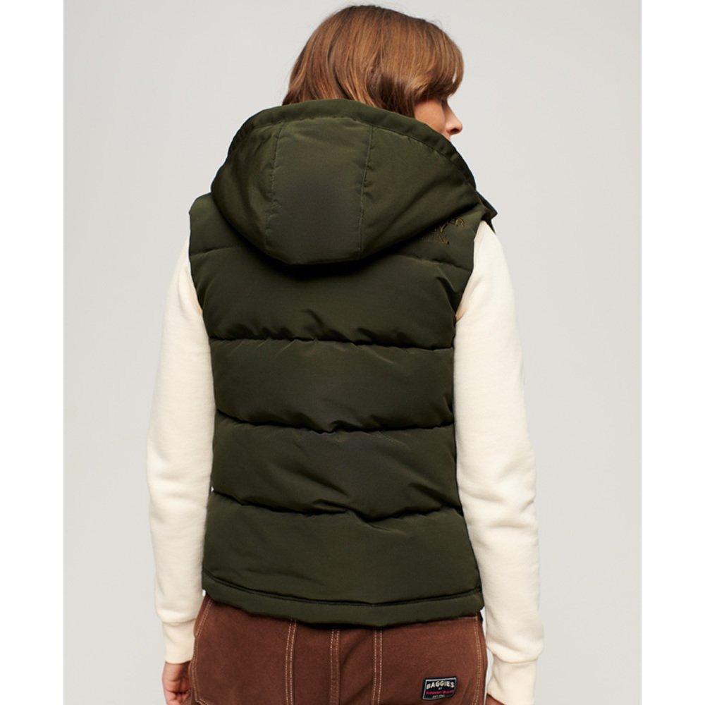 Superdry  gilet con cappuccio da everest 