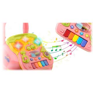 B2X  Camminatore educativo con musica 2 in 1 RK-744 Ricokids rosa 