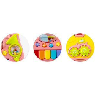 B2X  Camminatore educativo con musica 2 in 1 RK-744 Ricokids rosa 