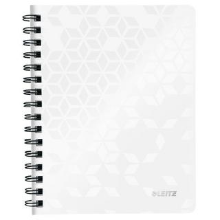 Leitz LEITZ Collegeblock WOW PP A5 4639-00-01 weiss liniert  