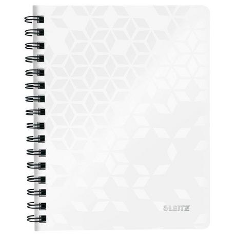 Leitz LEITZ Collegeblock WOW PP A5 4639-00-01 weiss liniert  