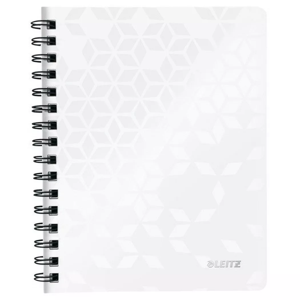 Leitz WOW Notebook A5 ruled, wirebound with PP cover