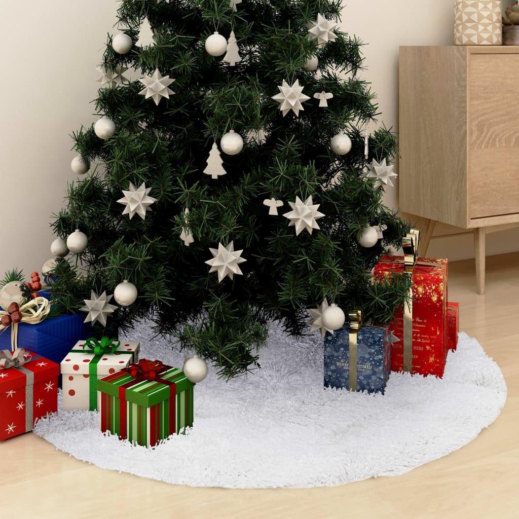 VidaXL gonna per albero di Natale Pelle Artificiale  