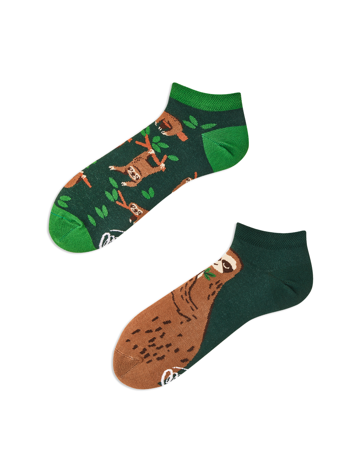 Image of Sloth Life Sneakersocks - Herren Multicolor 43-46