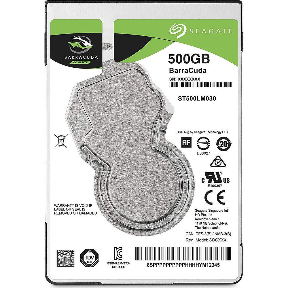 Seagate  Harddisk BarraCuda SATA 2.5 500 GB 