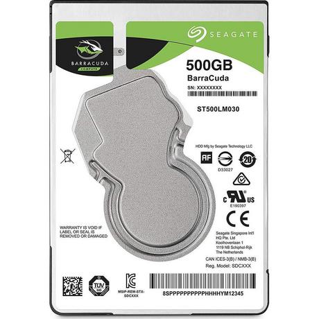 Seagate  Harddisk BarraCuda SATA 2.5 500 GB 