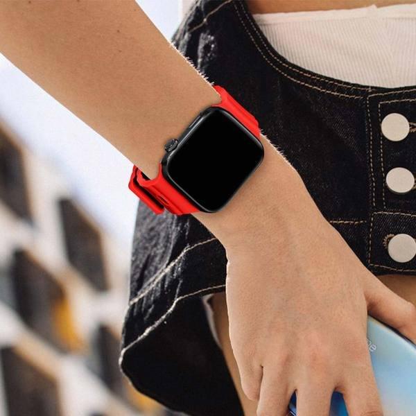 Avizar  Bracelet Apple Watch 38 - 41mm Rouge 