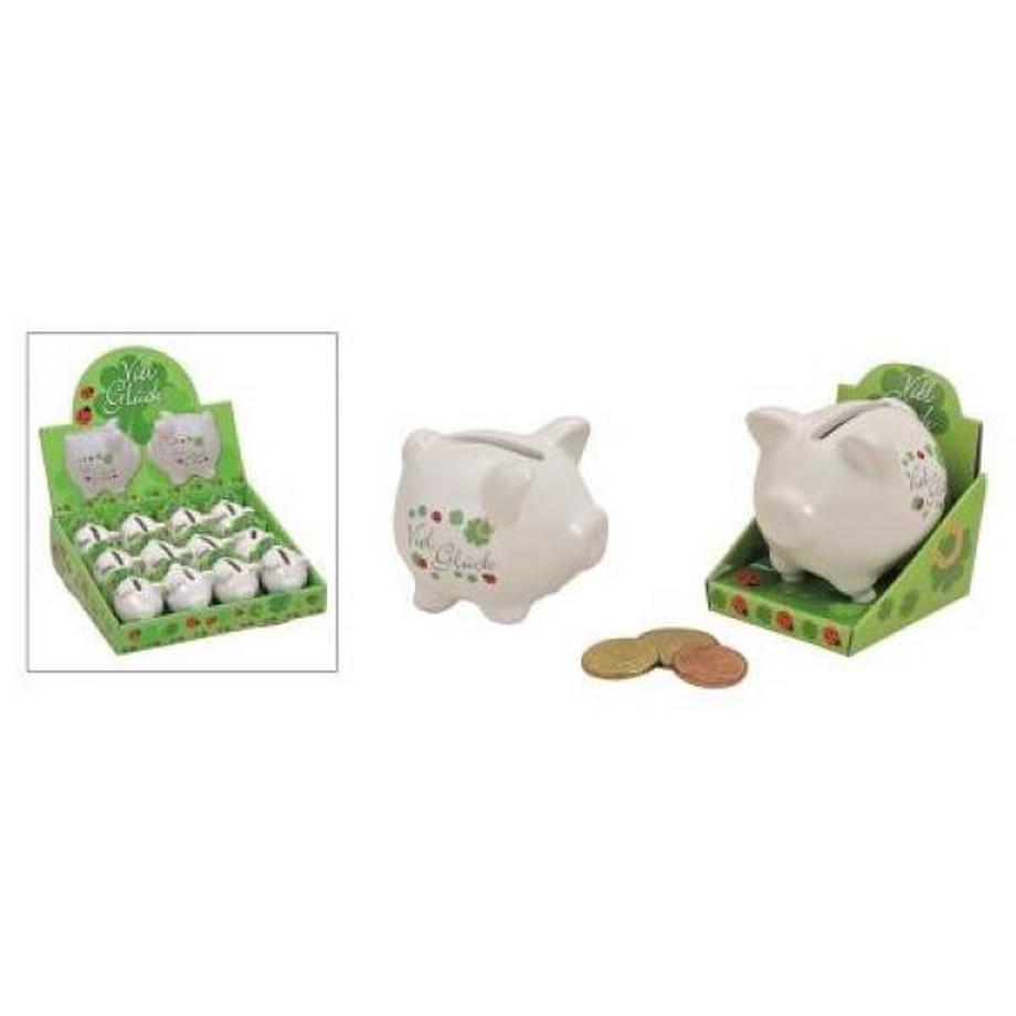 Roost  ROOST Sparschwein 5x4x5cm 10019215 mini, viel Glück 