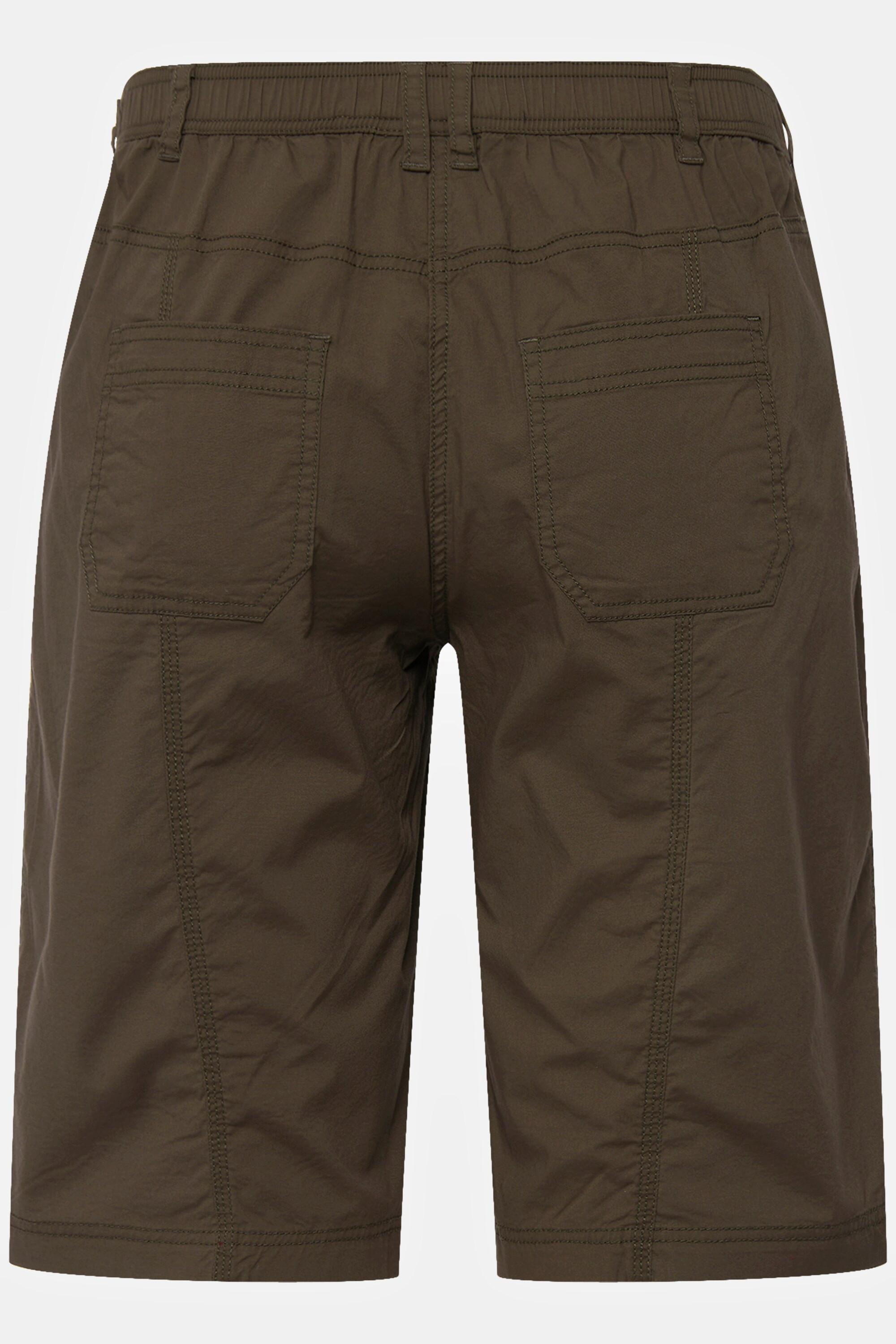 Ulla Popken  Bermuda style cargo 4 poches, taille confortable 